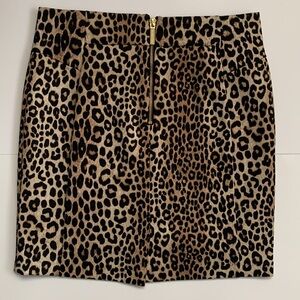 🩷MICHAEL Michael Kors Size Small leopard print skirt